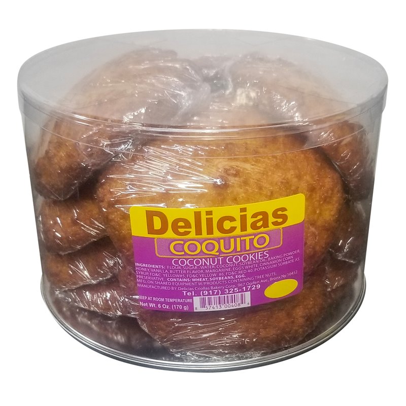 20968 - Delicias Coquito Pomo 12 ct - BOX: 