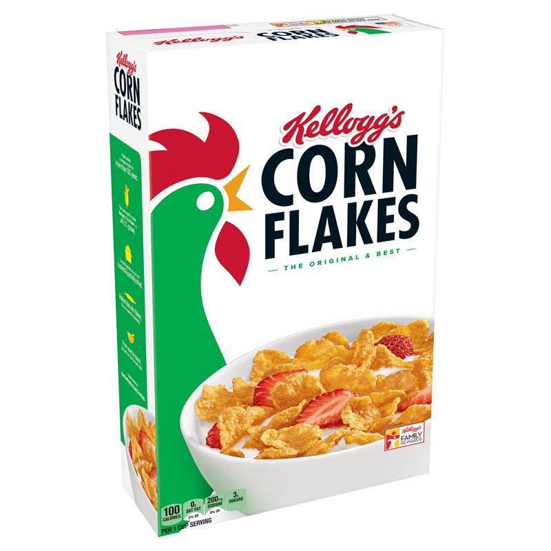 21094 - Kellogg's Corn Flakes - 18 oz. (Case of 6) - BOX: 6
