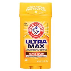 21100 - Arm & Hammer Ultra Max Active Sport -2.5oz (Case Of 12) - BOX: 12
