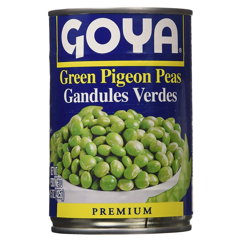 21106 - Goya Green Pigeon Peas -  oz. (Pack of 6) - BOX: 6 Units
