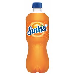 15231 - Sunkist Orange - 20 fl. oz. (24 Bottles) - BOX: 24 Units