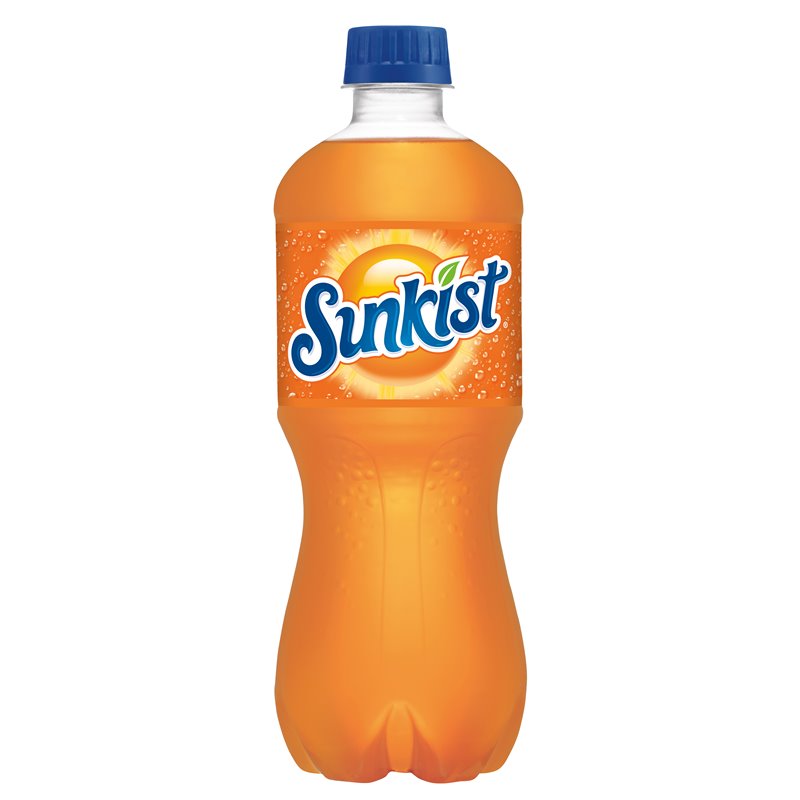 15231 - Sunkist Orange - 20 fl. oz. (24 Bottles) - BOX: 24 Units