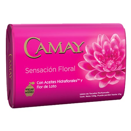 15533 - Camay Soap Bar, Sensacion Floral ( Pink ) - 150g - BOX: 72 Units