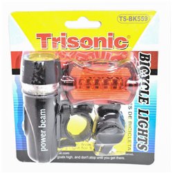 21151 - Trisonic Bicycle Lights TS-BK559 - BOX: 