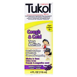 15546 - Tukol Children's Cough & Cold, Grape - 4 fl. oz. - BOX: 12 Units