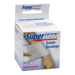 21206 - SuperBand Elastic Bandage, 2.76" x 7cm - BOX: 48