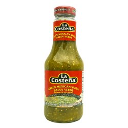 15286 - La Costeña Salsa Green Mexican - 16 oz. (12 Pack) - BOX: 12 Units