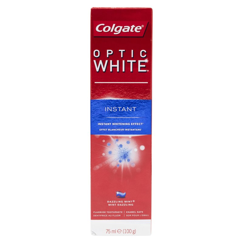 21280 - Colgate Optic White - 75ml/100g - BOX: 48 Units