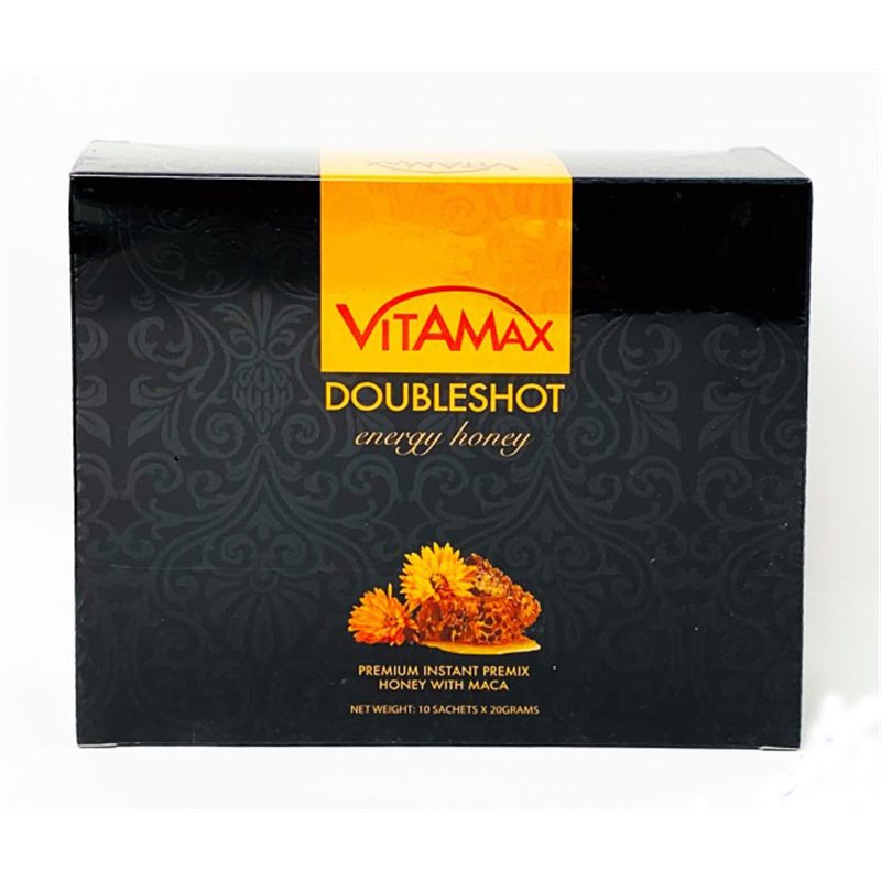 24744 - Vitamax Doubleshot Of Honey 10/20g - BOX: 12 Units