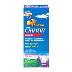 24751 - Claritin Children's Allergy Relief- 8 fl. oz. - BOX: 