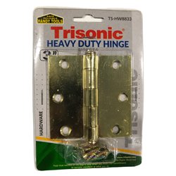 24761 - Trisonic 3'' Heavy Duty Hinge ( TS-HW8833 ) - BOX: 24 / 72 Units