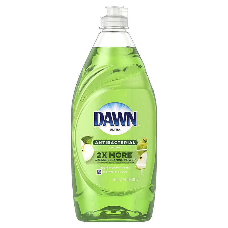 21091 - Dawn Dishwashing Liquid Ultra, Apple Antibacterial  -19.4 fl. oz. (Case of 10) - BOX: 10Units