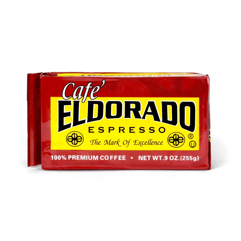 21237 - El Dorado Espresso Coffee - 9 oz. (12 Bricks) - BOX: 20Bricks