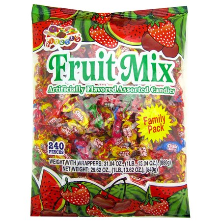 21466 - Albert Fruit Mix Candes Candies - BOX: 18