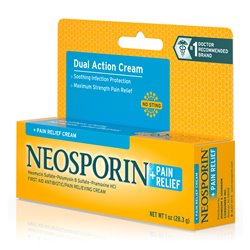 21477 - Neosporin Pain Relief Cream, 1oz - BOX: 