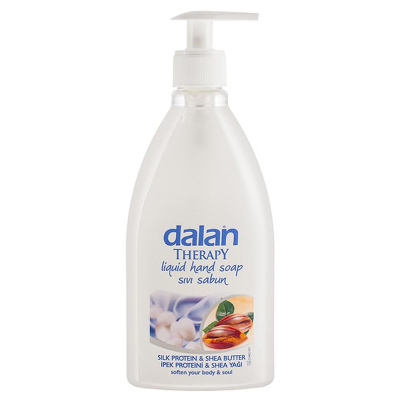 21483 - Dalan Liquid Hand Soap, Silk Protein & Sheat Butter - 13.5 fl. oz. - BOX: 24 Units