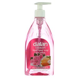 21484 - Dalan Liquid Hand Soap, Wild Roses & Amond Oil - 13.5 fl. oz. - BOX: 24 Units