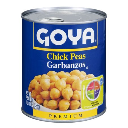 21536 - Goya Chick Peas  - 29 oz. (Case of 12) - BOX: 
