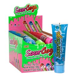 21586 - Ooze Sour Tube Squeeze Candy - 12ct - BOX: 8 Pkg