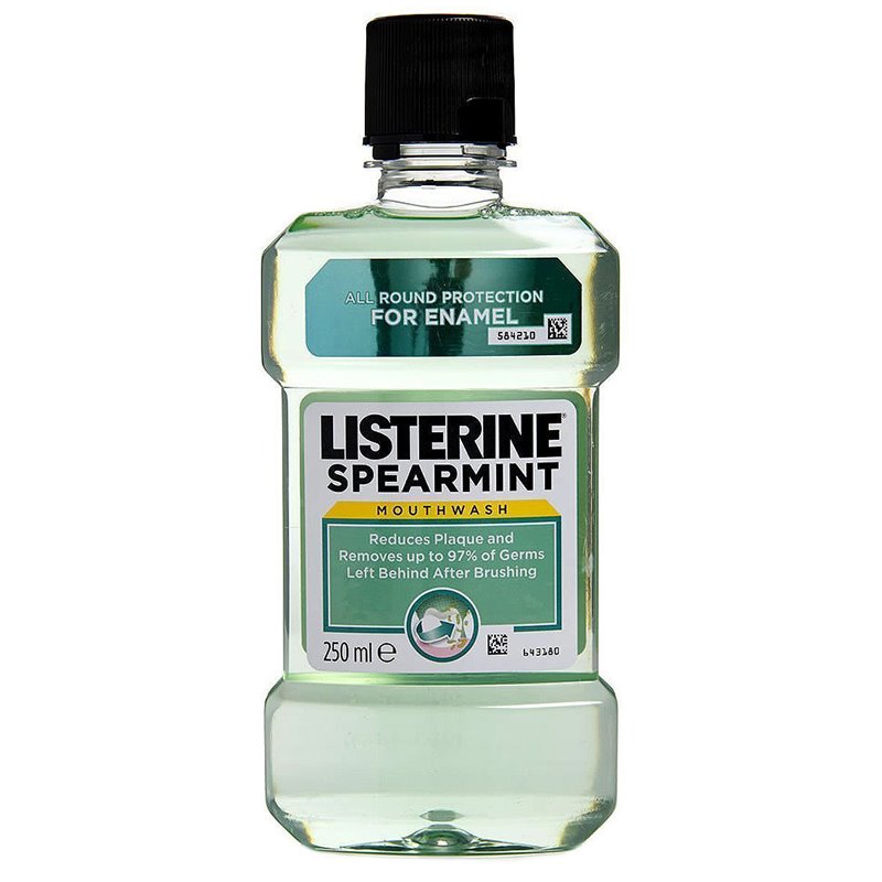 21590 - Listerine Spearmint, 250ml - BOX: 6 Units