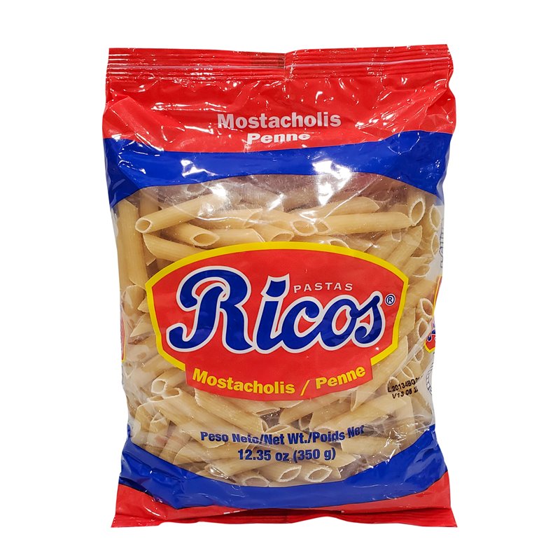21595 - Ricos Mostacholis - 12.35 oz/350gr.  (24 Packs) - BOX: 24