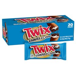 21606 - Twix Cookies & Creme - 20 Count - BOX: 12 Pkg