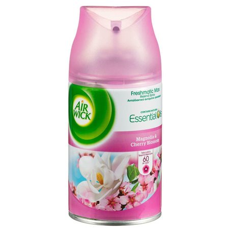 21637 - Air Wick Refill Ultra Machine Can, Magnolia & Cherry Blossom  (3012158- 250ml) (Case of 6) Pink - BOX: 6Units