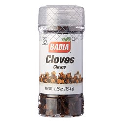 21704 - Badia Cloves Whole - 1.25 oz. (Pack of 8) - BOX: 