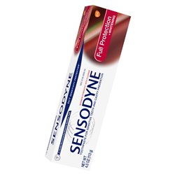 21804 - Sensodyne Toothpaste, Full Protection - 4.0 oz. 08379G - BOX: 12 Units