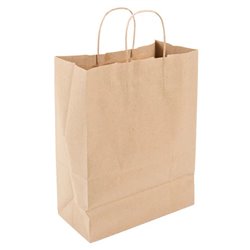 21816 - Paper Handle Bag Mediun 10X5X13 - 250 pcs-1/8 - BOX: 250