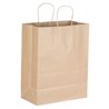 21817 - Kraft Paper Handle Bag Senior 13x7x16.5 XHD 100 lb. - 250 Pcs - BOX: 250