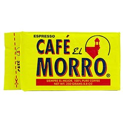 21818 - El Morro  Coffee - 8.8 oz. (24 Bricks) - BOX: 24Bricks