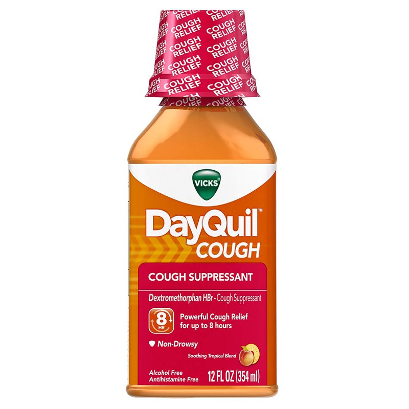 21836 - Dayquil Liquid Cough Supressant - 12 fl. oz. - BOX: 12