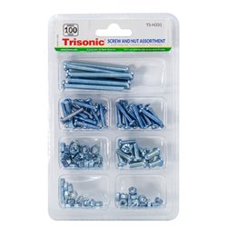 21897 - Trisonic Screw & Nut Assot. ( TS-H331 ) - BOX: 24 Pkg