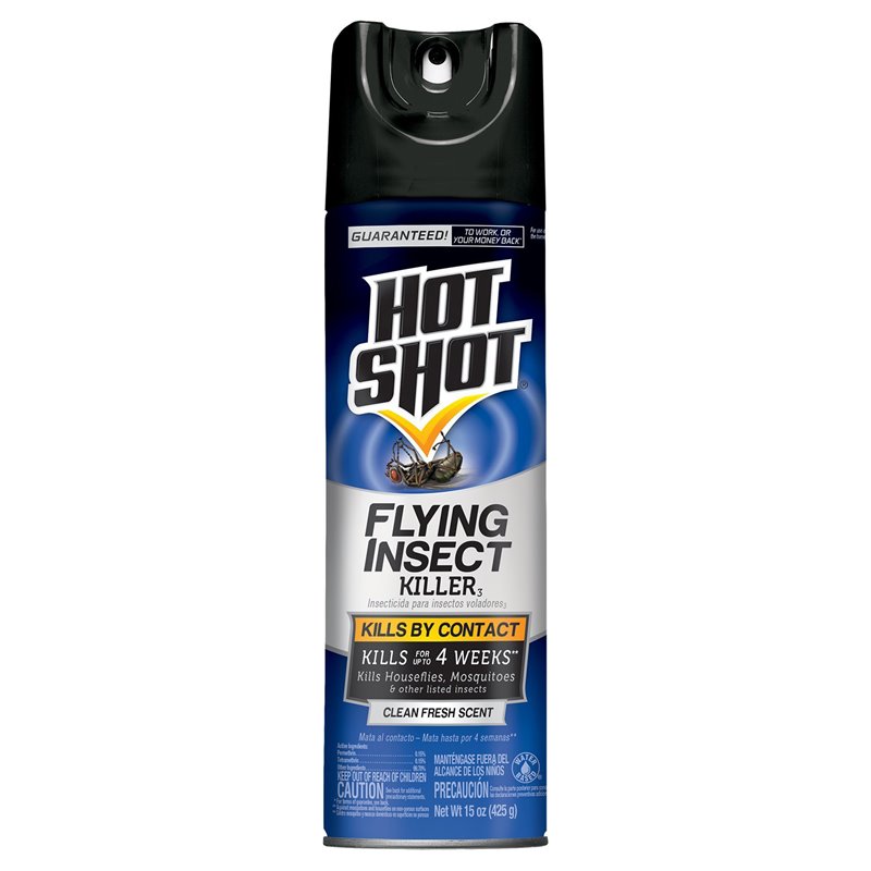 21898 - Hot Shot Flying Insect Killer  - 15 oz. - BOX: 6 Units