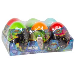 21922 - Mega Surprise Egg, Dragon 3  - 6ct/5g - BOX: 8 Pkg