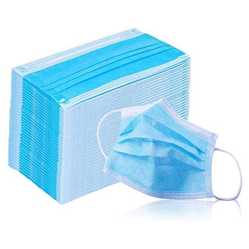 21925 - Disposable Face Mask Blue- 50ct - BOX: 