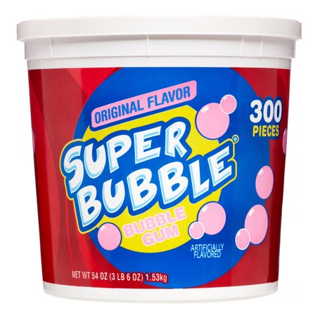 21937 - Super Bubble Apple - 300 Count - BOX: 8 Units