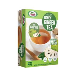 21795 - Tropique Honey Ginger Tea, Soursop Flavor - 20 Bags - BOX: 