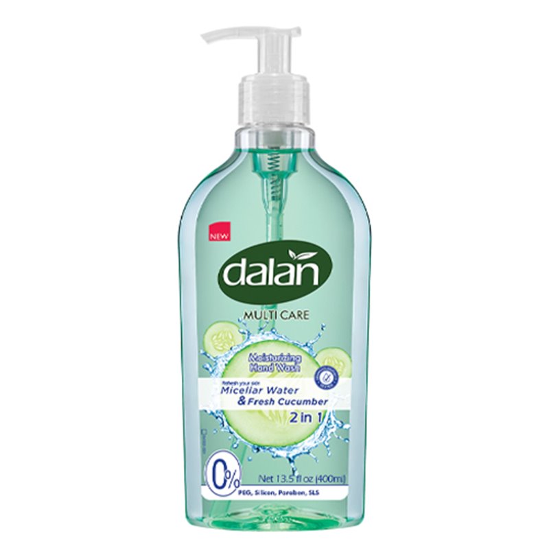 22088 - Dalan Liquid Hand Soap, Fresh Cucumber - 13.5 fl. oz. - BOX: 24 Units