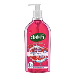22091 - Dalan Liquid Hand Soap, Micellar Water & Sweet Pomegranate 2in1 - 13.5 fl. oz. - BOX: 24 Units