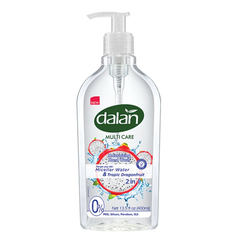 22092 - Dalan Liquid Hand Soap, Micellar Water & Tropic Dragonfruit 2in1 - 13.5 fl. oz. - BOX: 24 Units