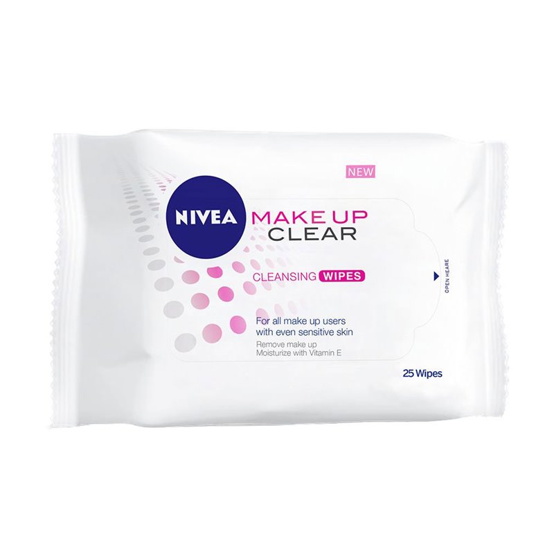 22123 - Nivea Makeup Remover Wipes - 25 Count - BOX: 6