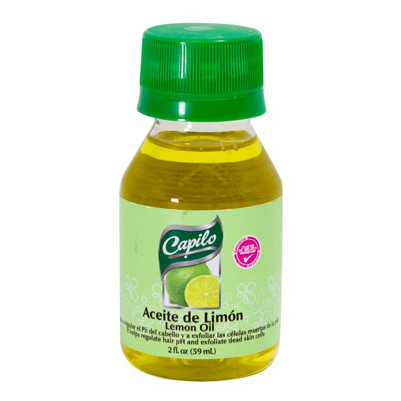 21746 - Capilo Lemon Oil ( Aceite de Limon ) - 2 fl. oz. - BOX: 24