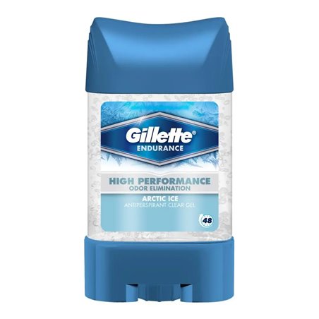 22255 - Gillette Deodorant Clear Gel, Arctic Ice - 70ml. - BOX: 12 Units
