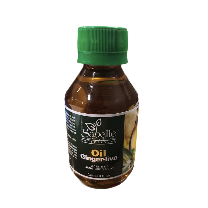 22296 - Sabelle Olive & Ginger Oil - 4 fl. oz. - BOX: 24 Units