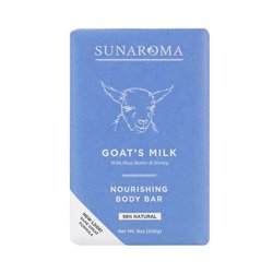 22363 - Sunaroma Soap Bar, Goat Milk - 8 oz. - BOX: 36
