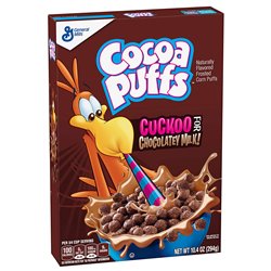 21979 - General Mills Cocoa Puffs Cereal - 10.4 oz. (Case of 12) - BOX: 12