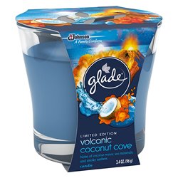 22215 - Glade Candle 2in1 Volcany Coconut - 3.4 oz(Case of 6) (314389) - BOX: 6 Units