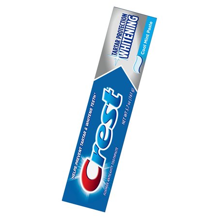 22473 - Crest Toothpaste Tartar Protection Whitening Cool Mint Paste - 5.7 oz. - BOX: 0